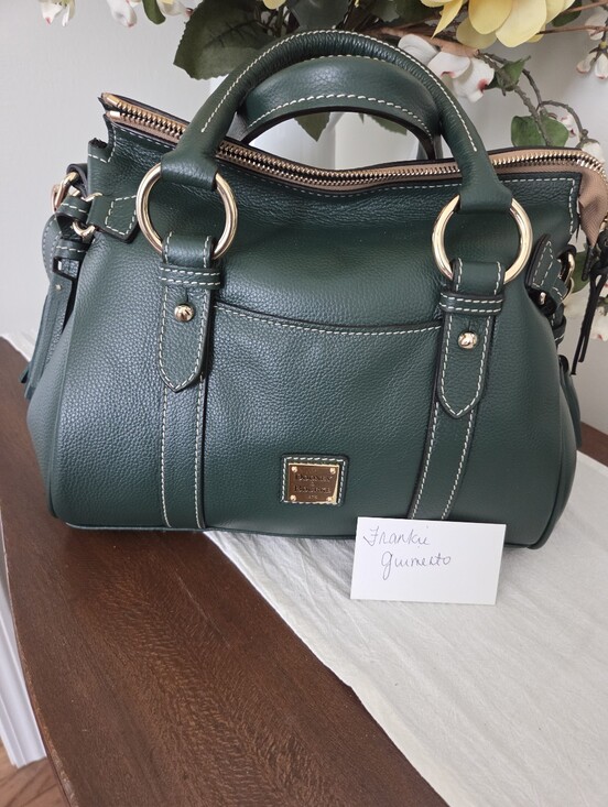 Dooney & Bourke Handbags - Donney & Bourke Sorrento Satchel 30 with Pockets Color: Ivy NWT